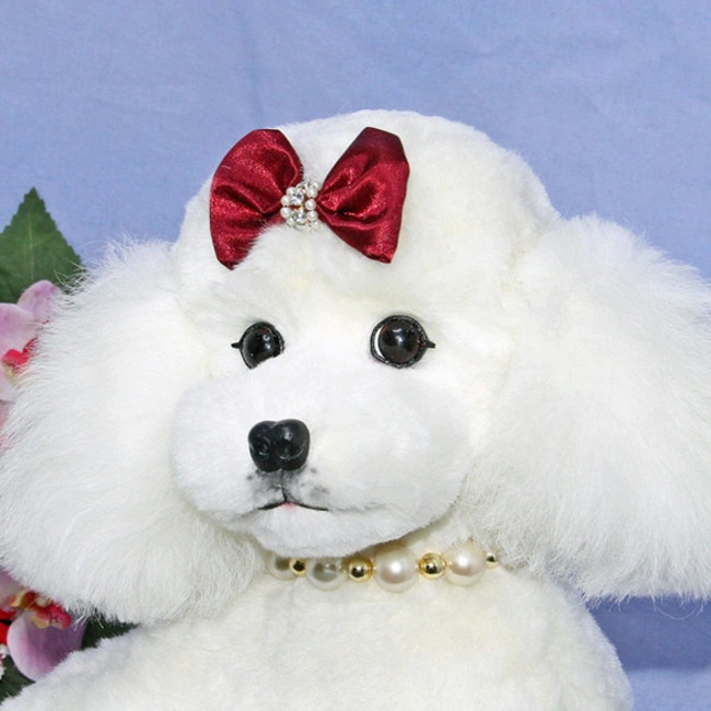 世界でたった一体の作品トイプードル　首可動型する ハンドメードアート