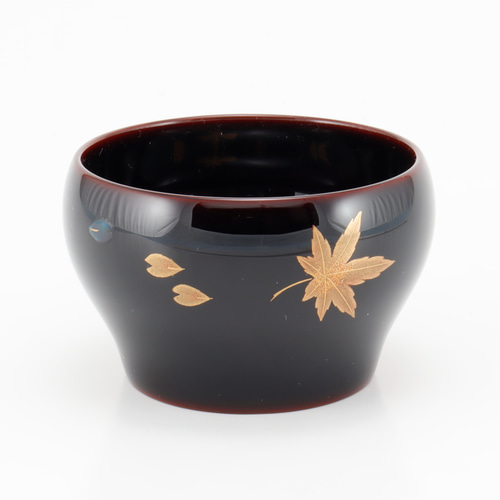 伝統工芸 輪島塗 ぐい呑み「春秋蒔絵」 【15-2】 マグカップ 伝統工芸