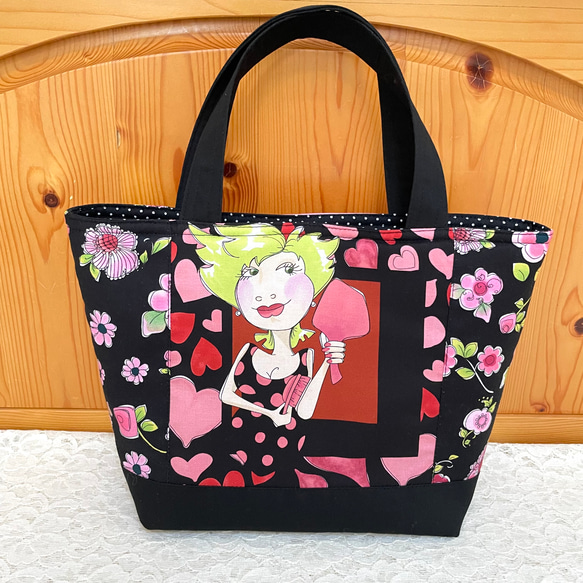 ロラライハリス ロラライハリスハンドメイドバッグ 横マチなし