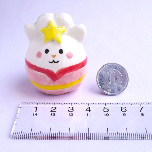 陶器]たまご型ねこの七夕さま[猫 置物] その他置物 chopiandchoco 通販