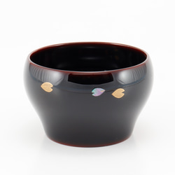 伝統工芸 輪島塗 平卓「総黒塗～四神蒔絵」 【130】 ロー