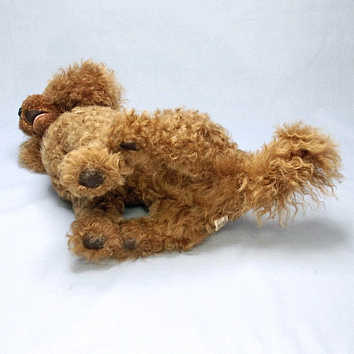 世界でたった一体のトイプードル首が可動します テディベア