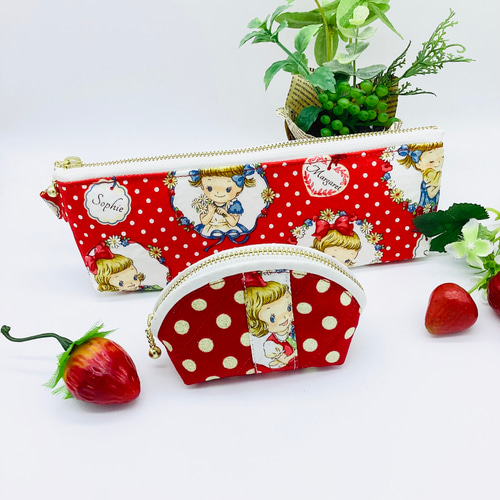 子供用ミニポケットティッシュケース キルトゲイト 花柄 2個セット ハンドメイド 子供用ミニポケットティッシュケース キルトゲイト 花柄 2個