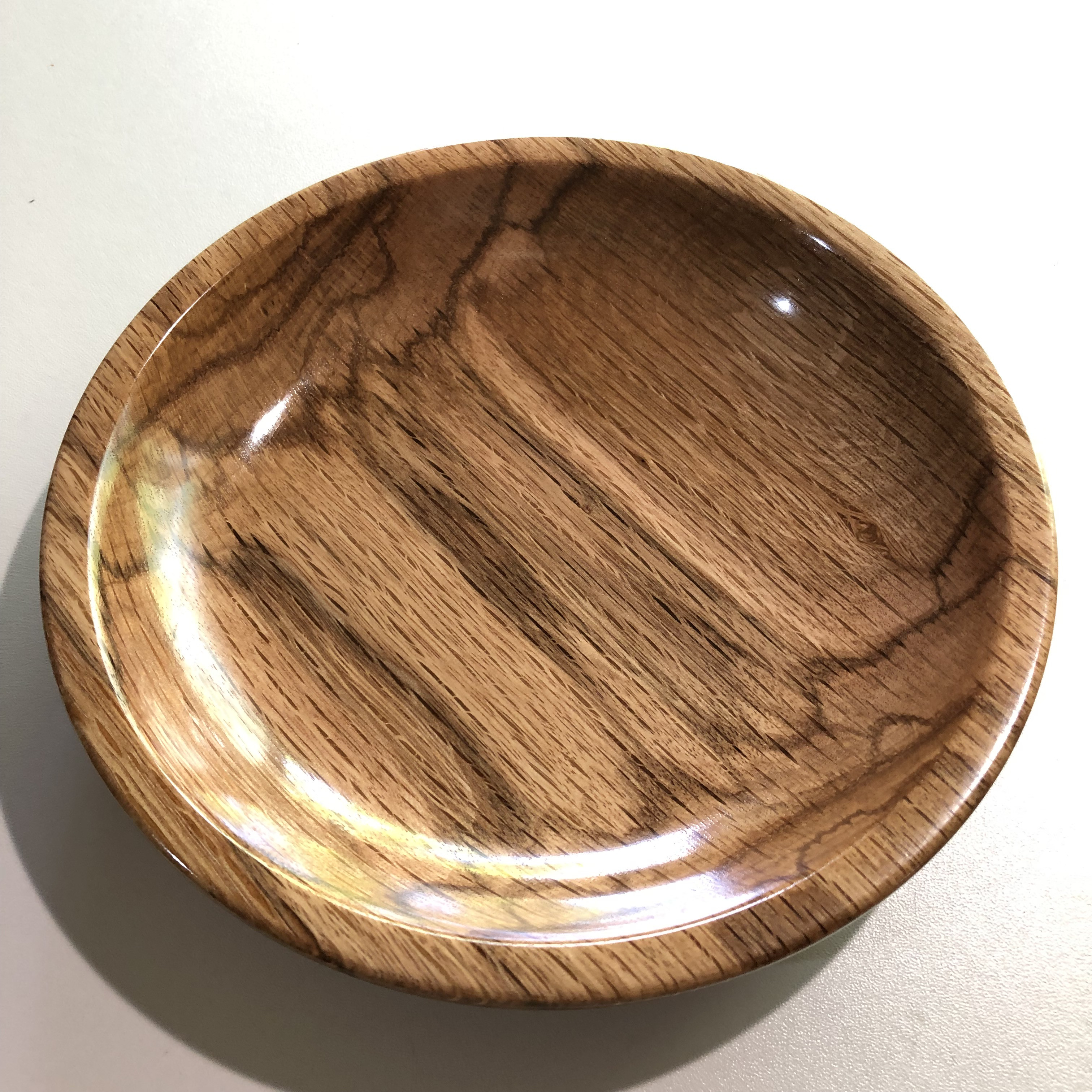 樫の菓子皿 No.3 直径186 高さ30mm