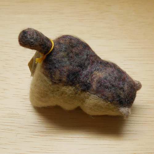 羊毛フェルト　マーモット マーモット① : 羊毛の苑～生き物羊毛フェルト～