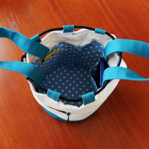 2ウェイ 巾着型ショルダーバッグ（11号帆布）／バケツ型バッグ