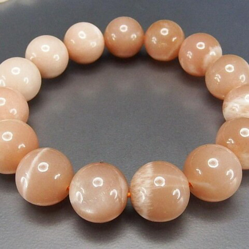 ムーンストーン ブレスレット A 日暈(にちうん)ムーンストーン ブレスレット(RB MOONSTONE