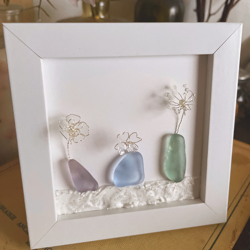 シーグラスアート『 大空へ✩.*˚』他5点 シーグラスアート『 大空へ✩.*˚』他5点 シーグラスアート『 大空へ✩.*