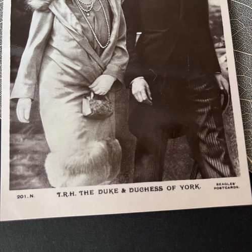 英国で出会った♪<未使用>1930年代 ジョージ6世（ヨーク公