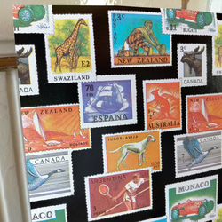 Vintage 鳥切手コレクションカードセット【U.S.A.】DA-CO078 包装紙