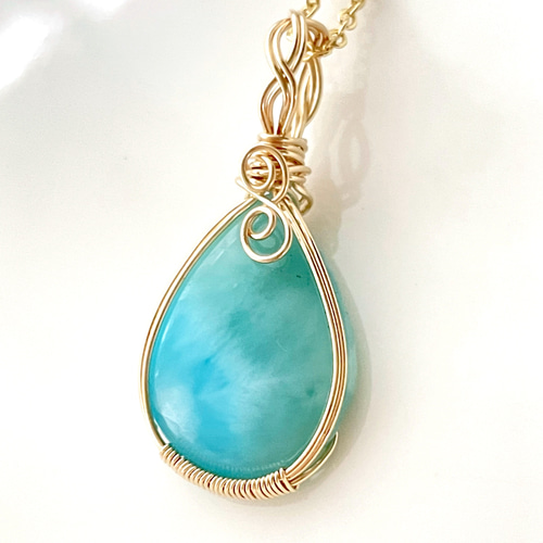 天然石 ラリマー ペンダントトップ ラリマー ペンダントトップ ( 天然石 天然石アクセサリー