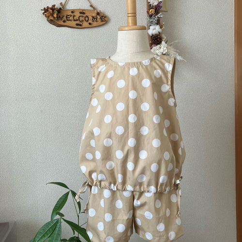 裾しぼりチュニックセットアップ 子供服 MAMIBUU 通販 17954728