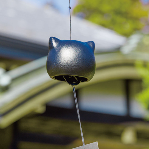ねこの鉄風鈴』夏は猫と涼しく楽しく♪ 風鈴 poppen poppin 通販