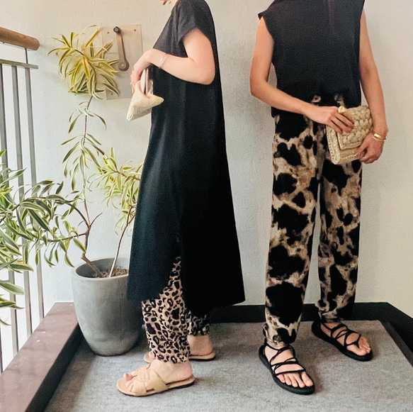 【新送0】これは買い！ヤバ楽 冷テロンパンツシワにならないおしゃれな1枚【冷テロンパンツ】 6枚目の画像