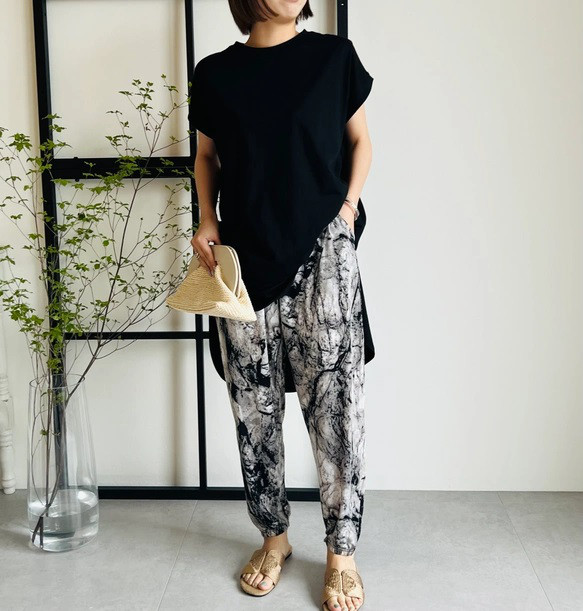 【新送0】これは買い！ヤバ楽 冷テロンパンツシワにならないおしゃれな1枚【冷テロンパンツ】 20枚目の画像