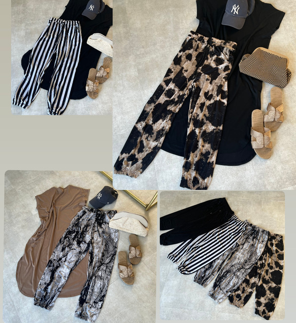 【新送0】これは買い！ヤバ楽 冷テロンパンツシワにならないおしゃれな1枚【冷テロンパンツ】 14枚目の画像