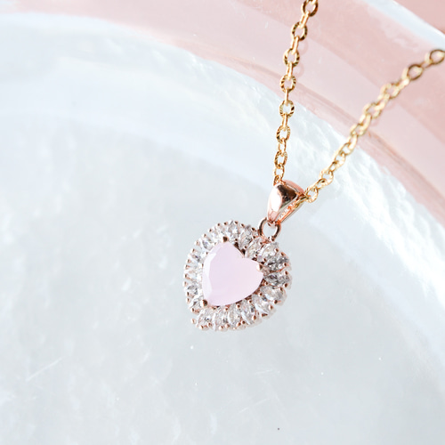 上品♡ピンクビジュー【CHANEL】ハートネックレス ◉CHANEL◉ピンクハートネックレス - メルカリ