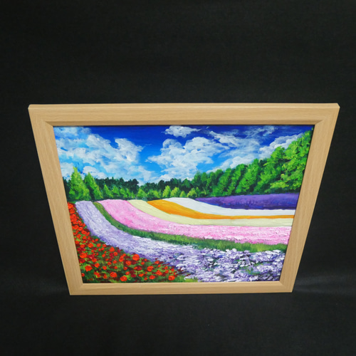 油絵 絵画【白いお花畑】 油絵 絵画 【白いお花畑】 絵画 HR 通販 14136898｜Creema