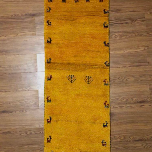 ペルシャギャッベ( ギャベ )ラグ ベッドサイド 廊下 ランナー No.GK