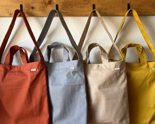 ハンドメイド♡オーダートートバッグ2wayショルダー♡ ハンドメイド☺︎トートバッグオーダー2wayショルダー可