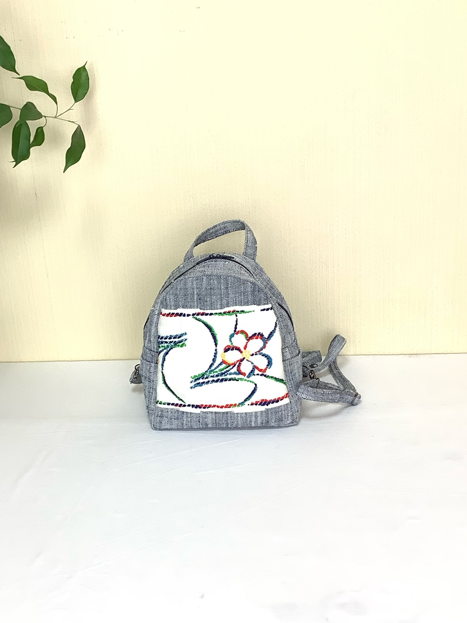 帯リメイクリュック 2-42 一点もの】リメイク帯 2way着物のリュック／C42 リュック