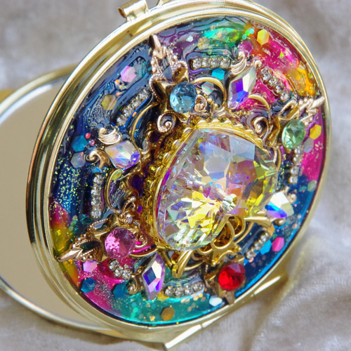 変身！魔法少女のキラキラコンパクトミラー 手鏡 nAmi 通販 17956376