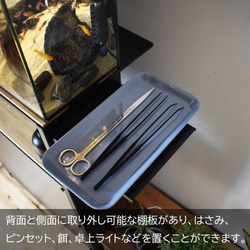 小型水槽にぴったり合う水槽台 / Teto テト / GEX ジェックス 水槽 60×20×25cm / 水槽 水槽台 6枚目の画像
