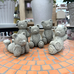 コンプリートセット】ヴィンテージベア アイボリー オブジェ