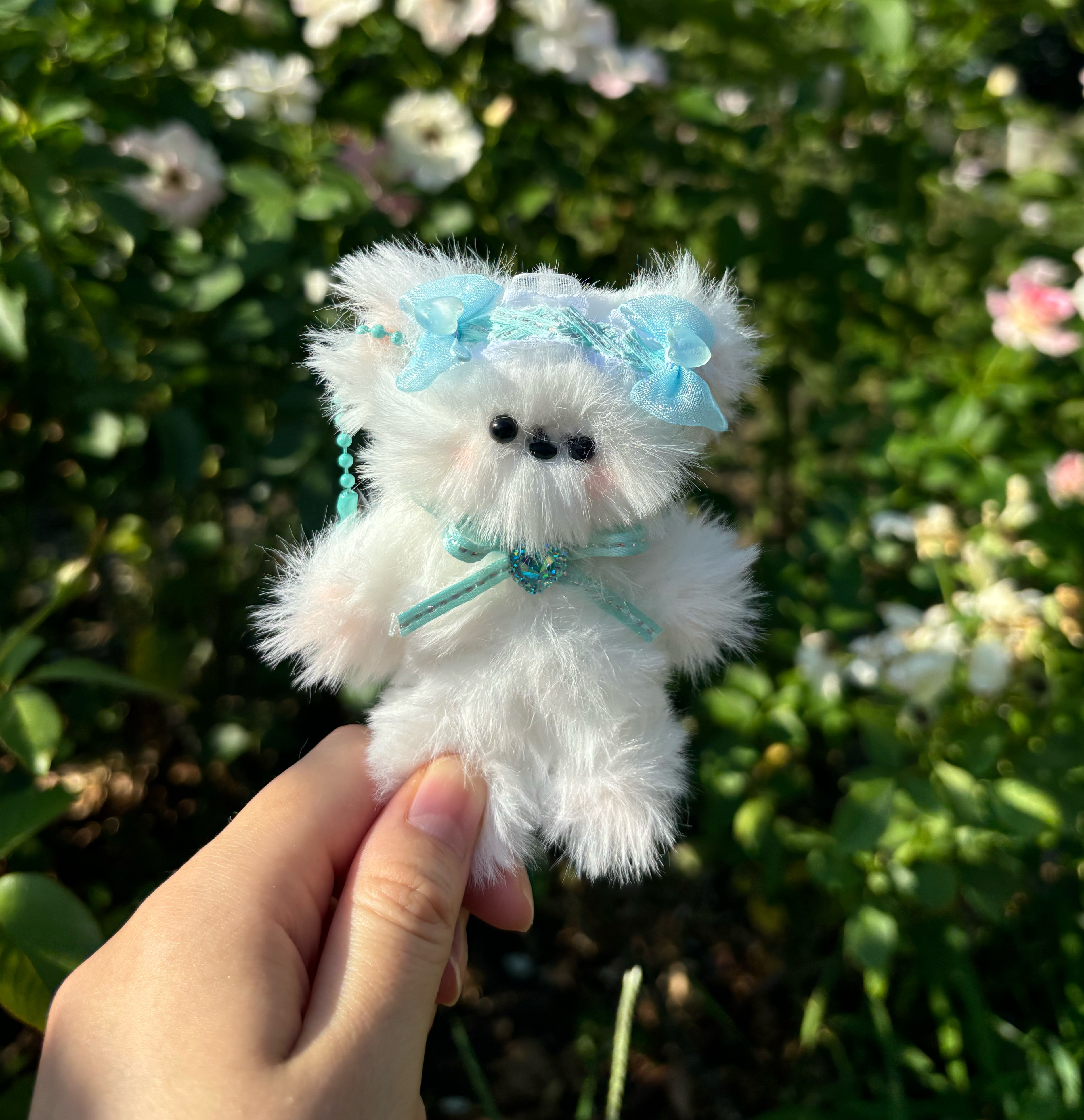 送料込み】♡韓国モールドール♡ ハンドメイド シロくまちゃん