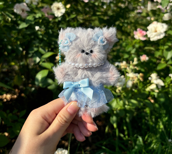 送料込み】♡韓国モールドール♡ ハンドメイド ペルシャ猫ちゃん
