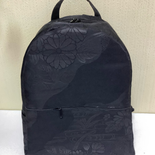 一点もの】リメイク帯 上品な着物のリュック／C47 リュック