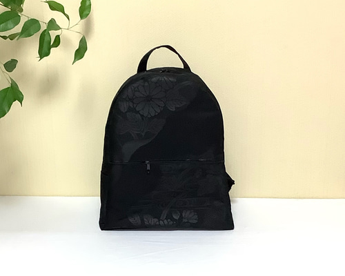 帯リメイクリュック 1-7 一点もの】リメイク帯 上品な着物のリュック／C47 リュック