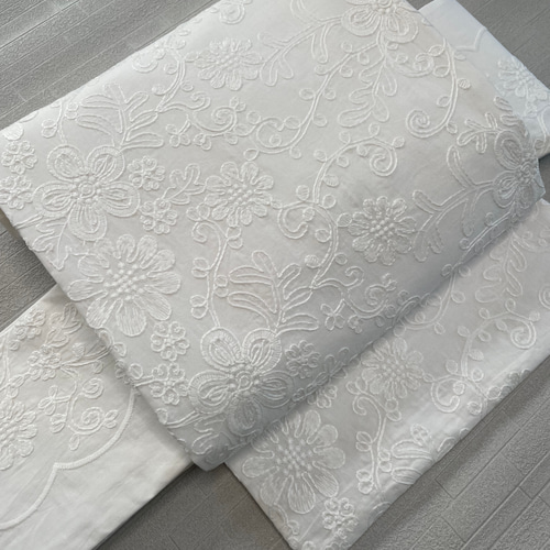 名古屋帯「ホワイトブーケ」 和装小物（帯・半襟） 布結い 通販  