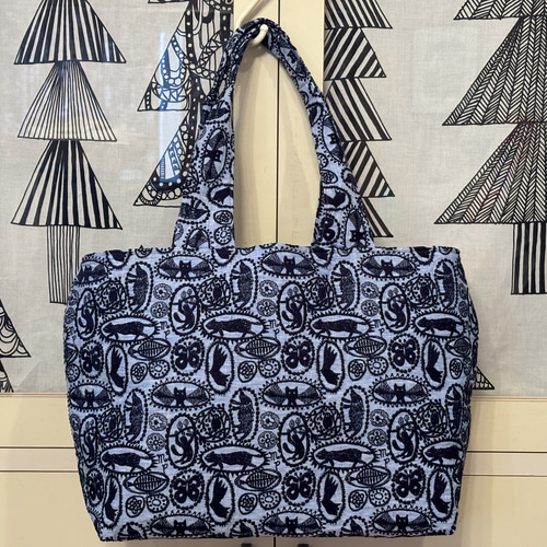 ⚮̈﻿ミナペルホネン jungle reliefトートバッグ jungle relief ミナペルホネン トートバッグ