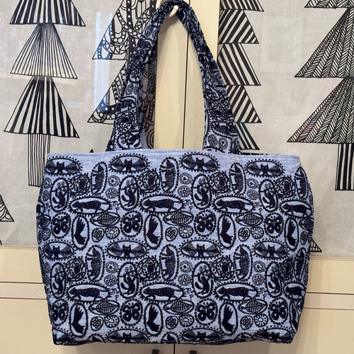 ⚮̈﻿ミナペルホネン jungle reliefトートバッグ jungle relief ミナペルホネン トートバッグ