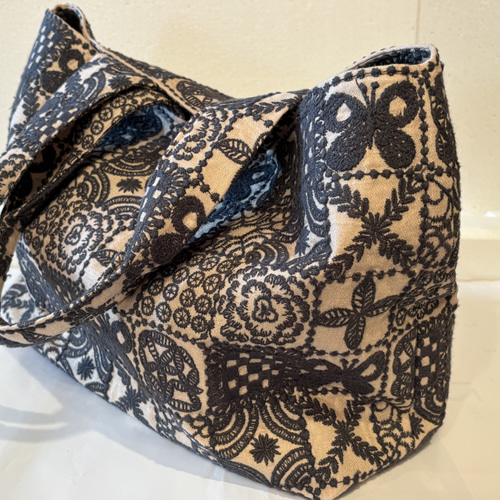 ミナペルホネン☆タグ付パニーニバッグ♪forest tile