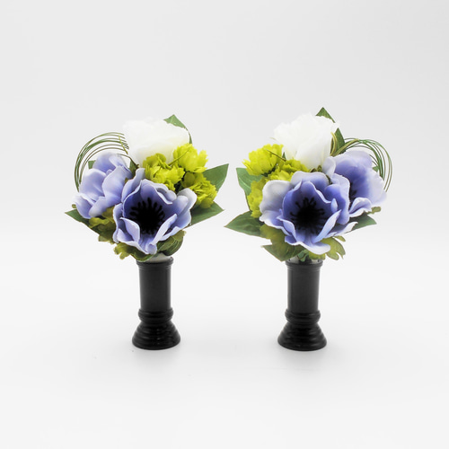 仏花、お供え花、薄紫アネモネ、トルコキキョウ 【公式通販】