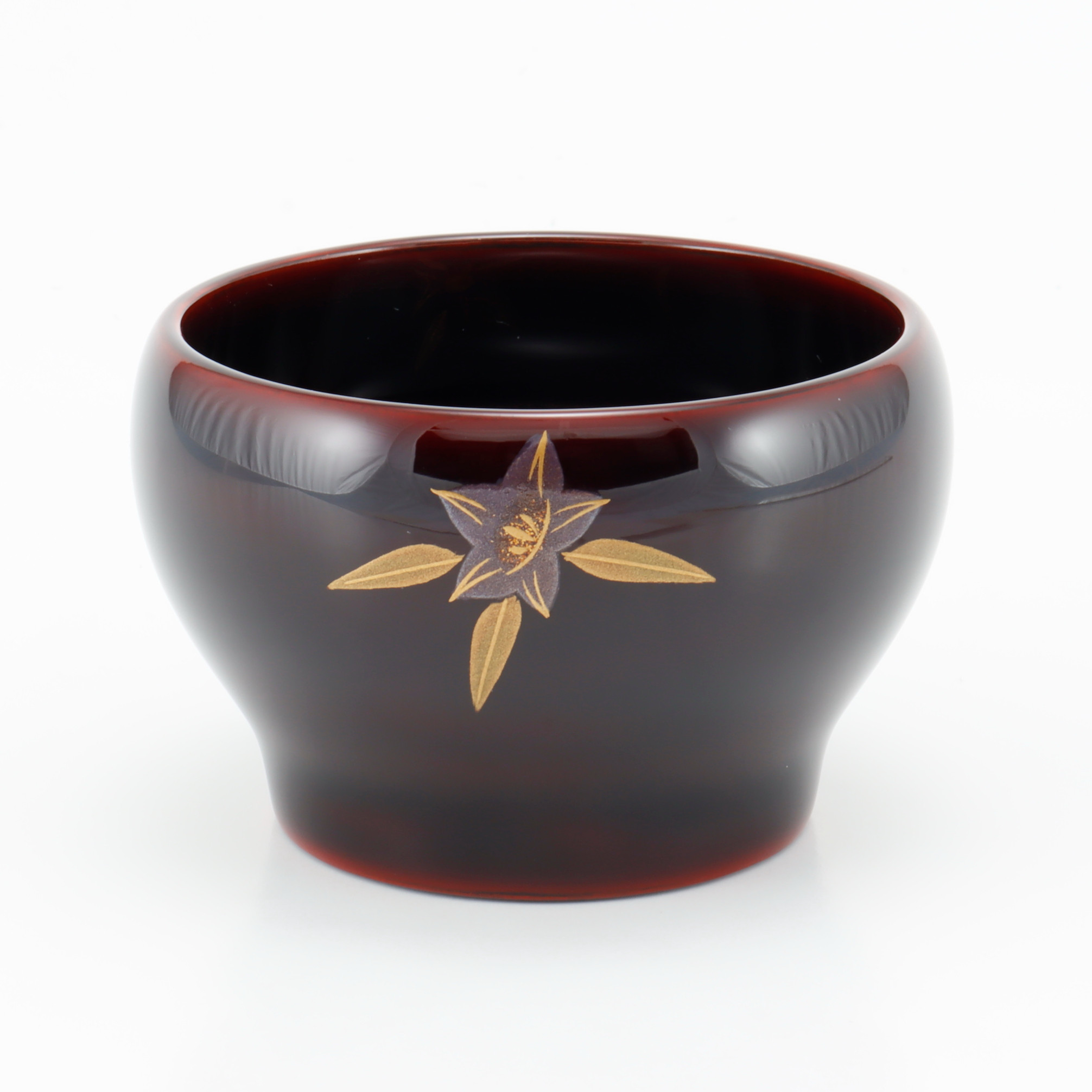 輪島塗 ぐい呑み 輪島塗 ぐいのみ(溜、山桜蒔絵) | 石川県輪島市 | ふるさと納税