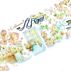 さくら様　海外マスキングテープ　まとめ売り s-198○海外マスキングテープ 切り売り ／ 海外マステ 桜 さくら