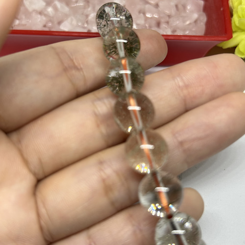 ガーデンクォーツ ガーデン少なめの為特価品 可愛すぎる天然石 数珠