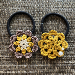 レース編み＊ヘアゴム《2個セット》 ヘアゴム じんたん 通販 17958020