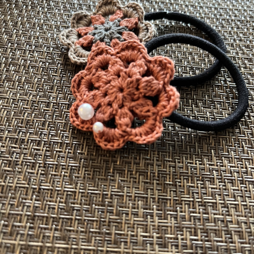 レース編み＊ヘアゴム《2個セット》 ヘアゴム じんたん 通販