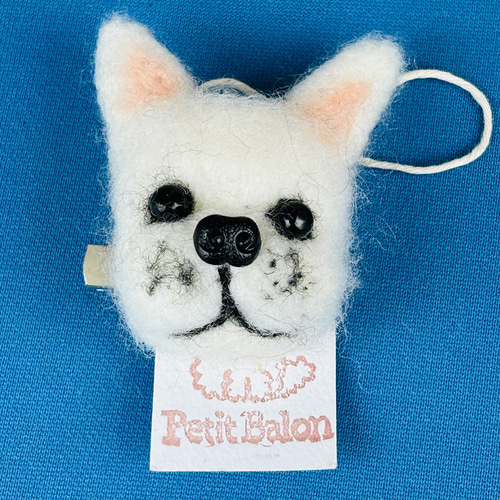 ふわもこブローチ 色々なわんこたち 羊毛フェルト petit balon 通販