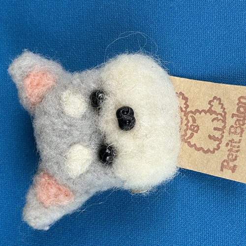 ふわもこブローチ 色々なわんこたち 羊毛フェルト petit balon 通販