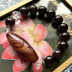 開光☆日月星観音天珠 ブレスレット dzi ＊ ΚΑйON ＊ 通販 14001999