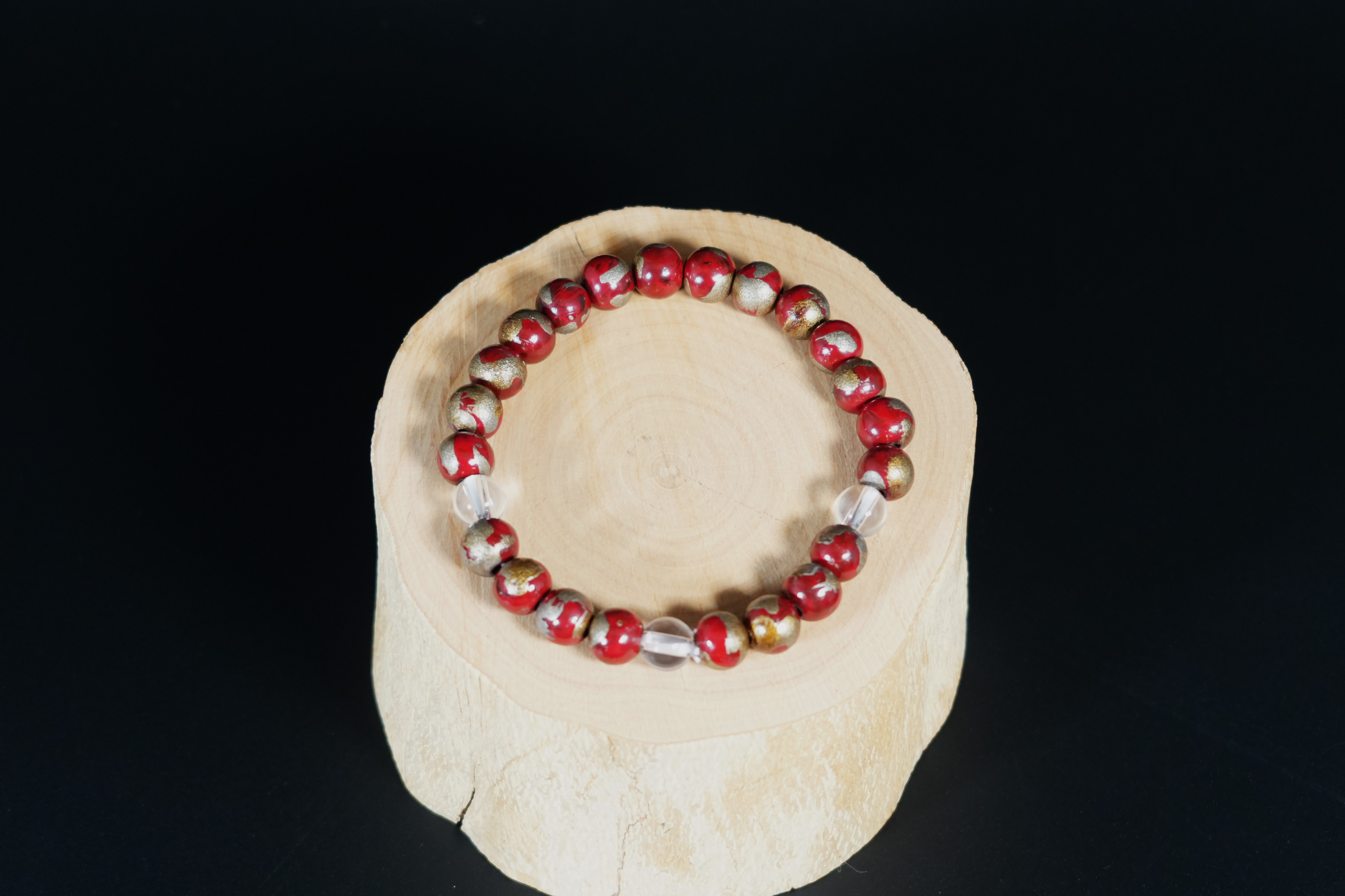 めげ様オーダー品　大漆デザインブレスレット めげ様オーダー品大漆デザインブレスレット