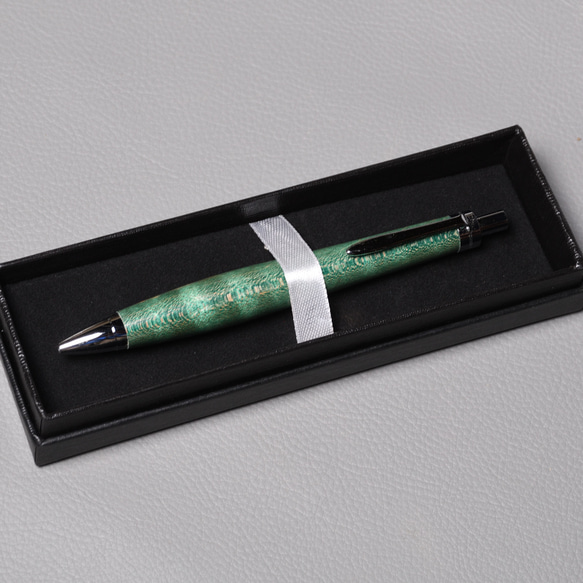 スタビライズドウッドのボールペン 緑 ペン・筆記用具 ACORN 通販