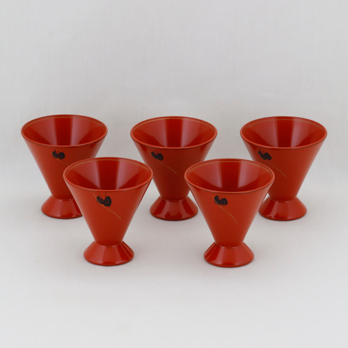 伝統工芸　漆　後藤塗　黒　赤　朱色　水玉模様　木製　カップ　コップ 一和堂工芸 (株)】香川漆器 「水玉カップ」 | 通販【栗林庵