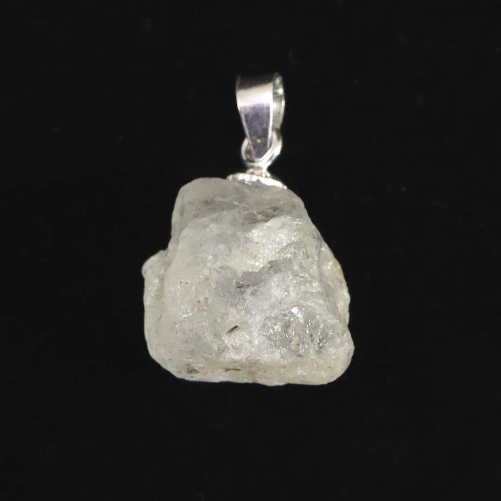 ナイジェリア産 フェナカイト　13mm原石ペンダント   2.39g #63140