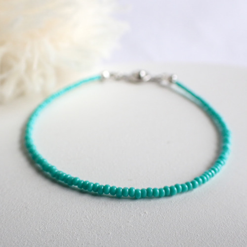 シンプル ビーズブレスレット ブレスレット ジャクヤク 通販 17958955